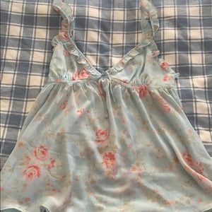 Victoria’s Secret rose print babydoll